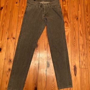 Dark Grey Abercrombie Fitch Jeans